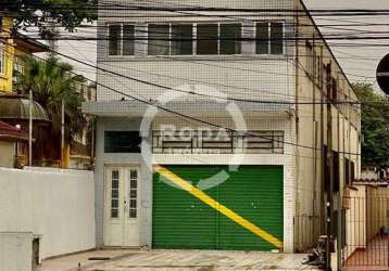 Prédio para aluguel, 2 vagas, vila mathias - santos/sp