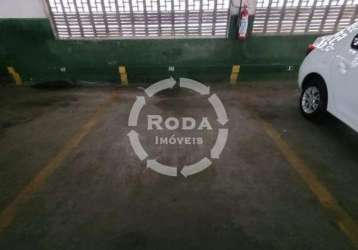 Garagem à venda, 1 vaga, embaré - santos/sp