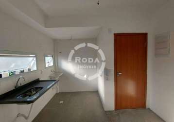 Apartamento à venda, 2 dormitórios, 1 vaga de garagem, estuário, santos/sp