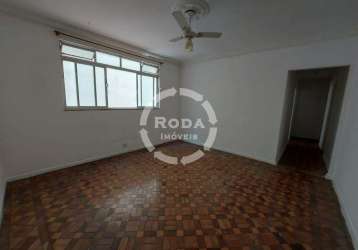 Apartamento à venda, 3 quartos, 1 vaga, gonzaga - santos/sp