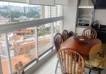 Apartamento com quartos e 98m², com lazer completo e sacada gourmet