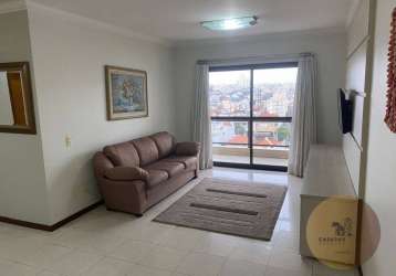 Apartamento para locação e mobiliado com 120m², 3 quartos e com lazer