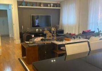 Apartamento com porteira fechada, 128 metros face norte