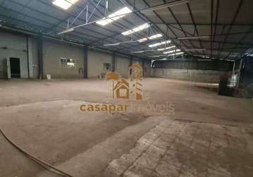 Galpão comercial/industrial para locação com 9.000m², excelente localização