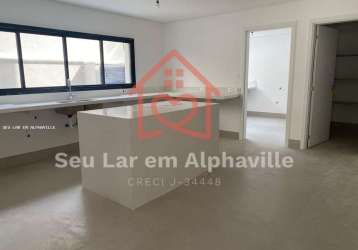 Apartamento para venda em santana de parnaíba, alphaville, 4 dormitórios, 4 suítes, 6 banheiros, 4 vagas