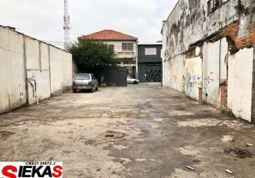 Terreno comercial de 270m² na vila lúcia, são paulo-sp: venda ou locação!