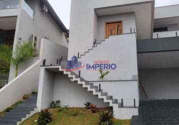 Casa em condomínio fechado com 3 quartos à venda na rua veneza, s/n, jardim imperial hills iii, arujá, 350 m2 por r$ 3.600.000