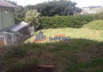 Terreno de condomínio, condomínio residencial santa helena, bragança paulista - r$ 560 mil, cod: 9422