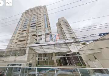 Excelente apartamento para locação no centro de santo andré 114 m²  a.u.,, 3 dorms., (3 suítes), terraço gourmet, 3 vagas. ref: 18.295