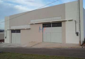 Excelente galpão em parauapebas/pa, 360 m² a.c., 360m² a.t., mezanino, área de estoque, 2 escritórios, 3 banheiros (ref 17.179)