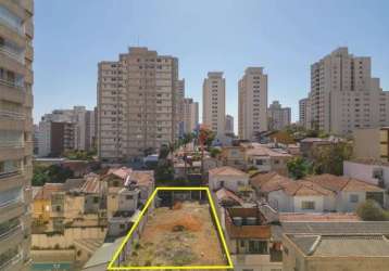 Excelente terreno na vila pompéia, com 480 m² terreno , testada de 12 m, zoneamento zm. analisa permuta na razão de 50% (ref 19.032)