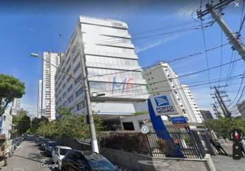 Prédio comercial de esquina no josé menino, com 7 pavimentos e subsolo com 155 vagas, 9.272 m² e 2.085 m² de terreno. ref: 15.497 -