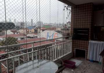 Ref: 13.667 - lindo apartamento no bairro carandiru, com 3 quartos (2 suítes), sala espaçosa, varanda gourmet, 2 vagas, 110 m² útil.