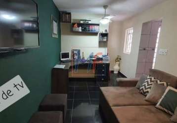 Ref: 14.379 - sobrado no conj. res. sitio oratorio, com 2 quartos, salas, cozinha americana, 2 vagas, lavanderia com churrasqueira. 100 m²