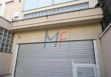 Ref: 14.864 excelente prédio  comercial localizado no bairro perdizes,  190 m²  a.t, 132 m²  a.c, frente 4 m ,  zoneamento zm, 6 salas e 1 vaga.