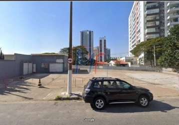 Excelente terreno para locação no bairro campo belo, com 582 m² e 345 m² de área construída, frente 26 metros. zeup zon. ref: 14.072