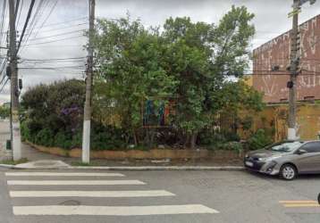 Excelente terreno no bairro socorro com 2 frentes e de esquina, com 4.976  m² testadas de 46,90 m e 19,28 m, zoneamento zde-2. ref 15.747