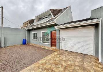 Casa para venda em colombo, guaraituba, 3 dormitórios, 1 suíte, 2 banheiros, 2 vagas