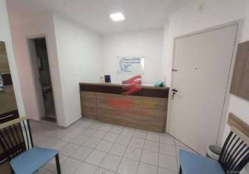 Conjunto, 45 m² - venda por r$ 350.000,00 ou aluguel por r$ 3.000,00/mês - campo grande - santos/sp