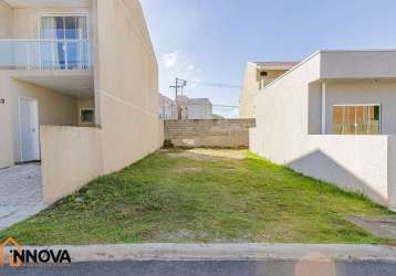 Terreno à venda, 140.00 m2 por r$145000.00  - campo de santana - curitiba/pr