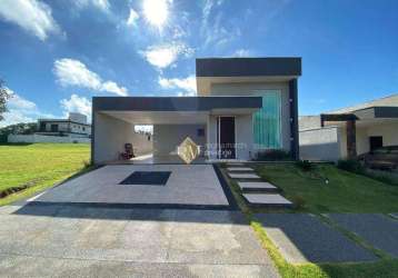 Linda casa com três suítes e piscina á venda no condomínio residencial una em itu/sp