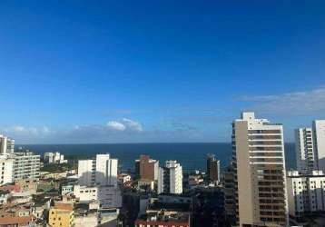 Apartamento com 1 dormitório à venda, 28 m² por r$ 550.000,00 - barra - salvador/ba