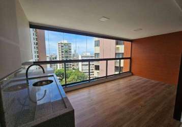 Apartamento com 1 dormitório, 1 suíte para alugar, 46 m² por r$ 4.185/mês - graça - salvador/ba