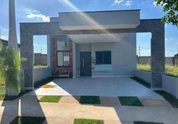 Casa com 3 dormitórios à venda, 118 m² por r$ 595.000,00 - condomínio residencial jardim - sorocaba/sp