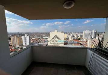 Cobertura com 3 dormitórios para alugar, 300 m² por r$ 5.871,19/mês - centro - sorocaba/sp