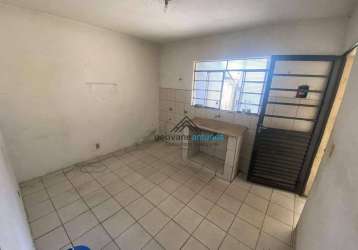 Casa com 1 dormitório para alugar, 50 m² por r$ 700,00/mês - jardim simus - sorocaba/sp