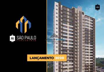 Apartamento com 3 dormitórios à venda, 66 m² por r$ 447.125,24 - além ponte - sorocaba/sp