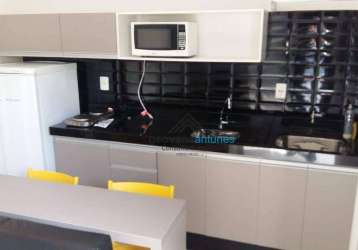 Kitnet com 1 dormitório para alugar, 35 m² por r$ 1.250,00/mês - jardim cidade universitária - limeira/sp