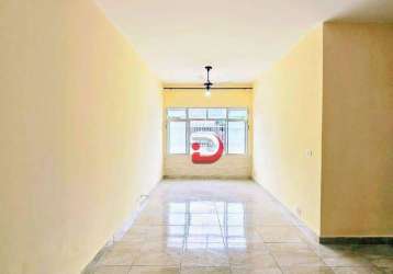 Apartamento com 2 dormitórios para alugar, 85 m² por r$ 1.500/mês - jardim primavera - guarujá/sp