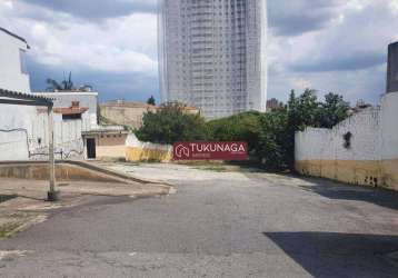 Terreno para alugar, 900 m² por r$ 5.990,99/mês - vila rosália - guarulhos/sp