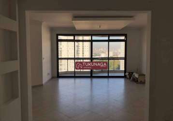 Apartamento com 3 dormitórios para alugar, 150 m² por r$ 6.055,28/mês - vila rosália - guarulhos/sp