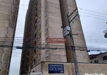 Apartamento com 2 dormitórios à venda, 47 m² por r$ 240.000 -condomínio oceanis- novo osasco - osasco/sp