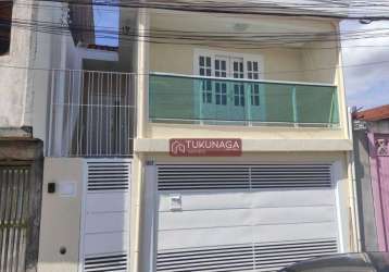 Sobrado com 3 dormitórios à venda, 125 m² por r$ 650.000,00 - jardim rosa de franca - guarulhos/sp