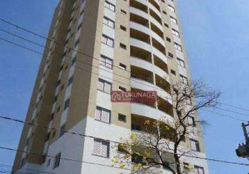 Apartamento com 2 dormitórios à venda, 59 m² por r$ 380.000 - vila milton - guarulhos/sp