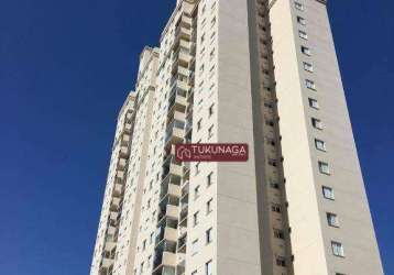 Apartamento para alugar, 66 m² por r$ 2.742,27/mês - vila rosália - guarulhos/sp