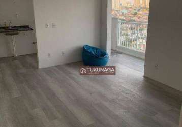 Apartamento com 1 dormitório à venda, 47 m² por r$ 350.000,00 - vila rosália - guarulhos/sp