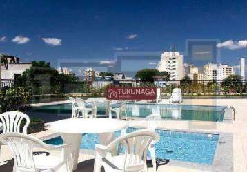 Apartamento com 2 dormitórios para alugar, 52 m² por r$ 3.060,00/mês - gopoúva - guarulhos/sp