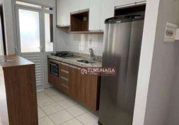 Apartamento com 2 dormitórios à venda, 47 m² por r$ 405.000,00 - vila rosália - guarulhos/sp