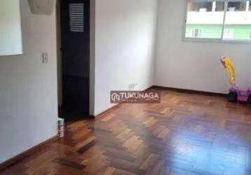 Apartamento residencial aeroportos internacionais com 2 dormitórios à venda, 58 m² por r$ 255.000 - jardim cumbica - guarulhos/sp