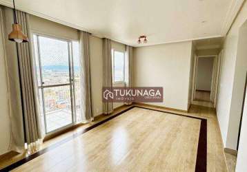 Apartamento bem querer com 3 dormitórios à venda, 68 m² por r$ 510.000 - vila das bandeiras - guarulhos/sp