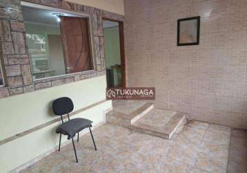 Sala para alugar, 55 m² por r$ 1.480/mês - jardim rosa de franca - guarulhos/sp