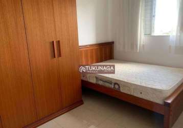 Apartamento com 2 dormitórios para alugar, 48 m² por r$ 2.265,79/mês - centro - guarulhos/sp