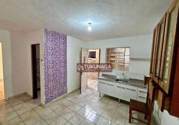 Casa com 1 dormitório para alugar, 32 m² por r$ 930,00/mês - picanço - guarulhos/sp