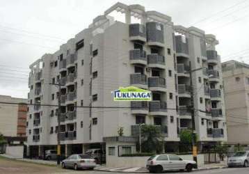 Apartamento com 3 dormitórios à venda, 75 m² por r$ 350.000,00 - parque enseada - guarujá/sp