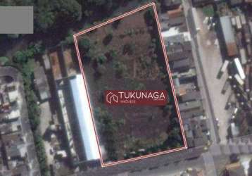 Terreno, 6000 m² - venda por r$ 13.000.000,00 ou aluguel por r$ 58.300,00/mês - jardim presidente dutra - guarulhos/sp