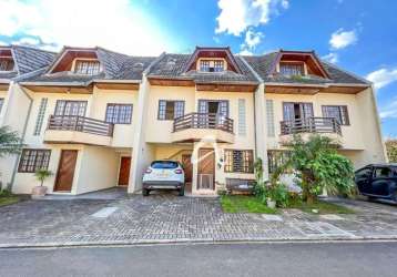 Sobrado triplex em condomínio à venda, com 4 quartos sendo 2 suítes, no bairro xaxim, curitiba/pr.